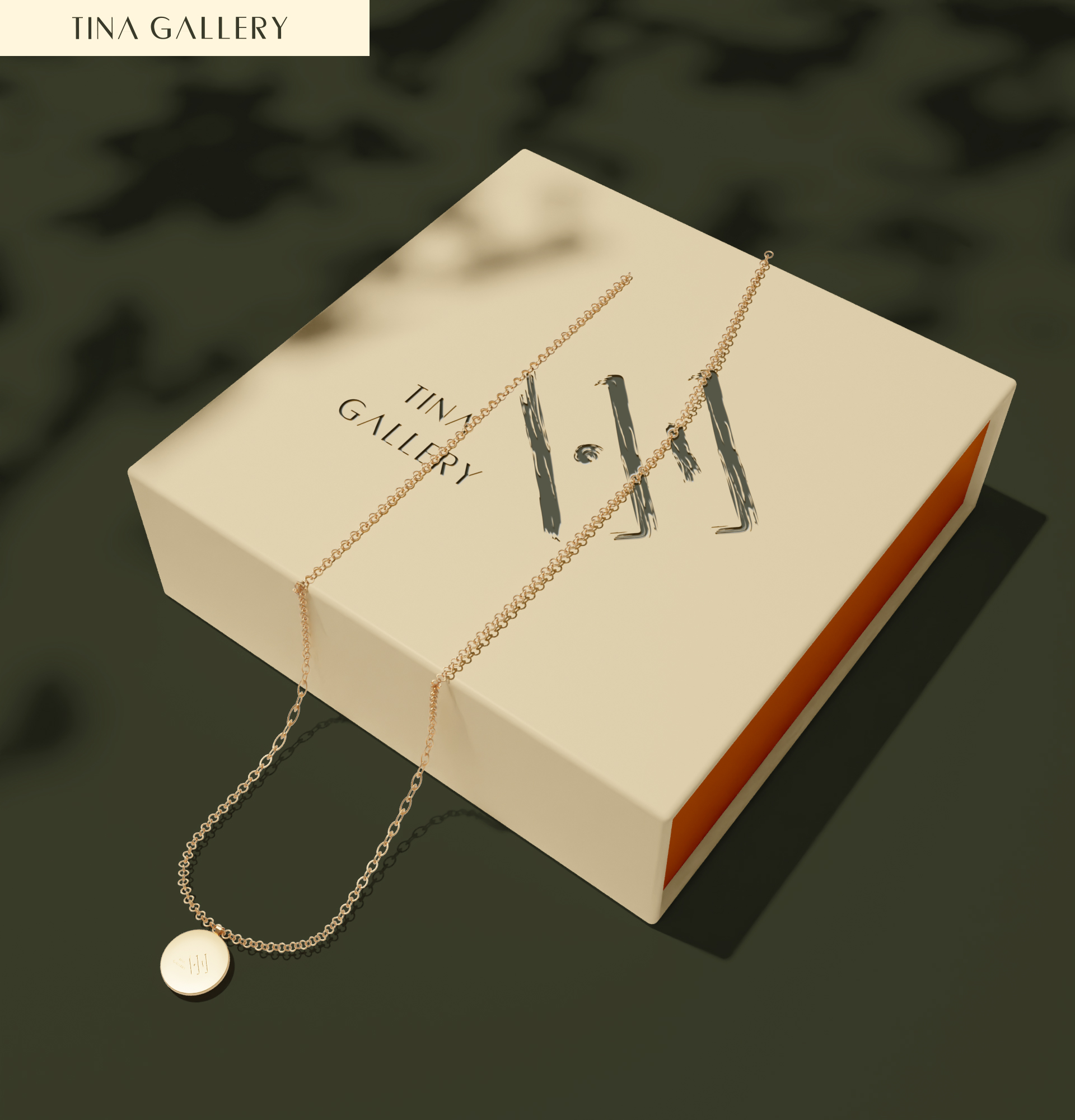 لوگو و هویت بصری تیناگالری